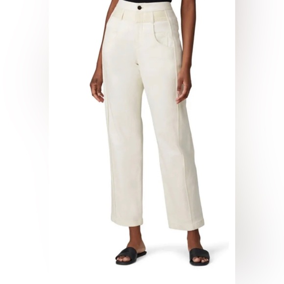 Colovos White Denim Side Panel Jeans Size 28 - Picture 1 of 13